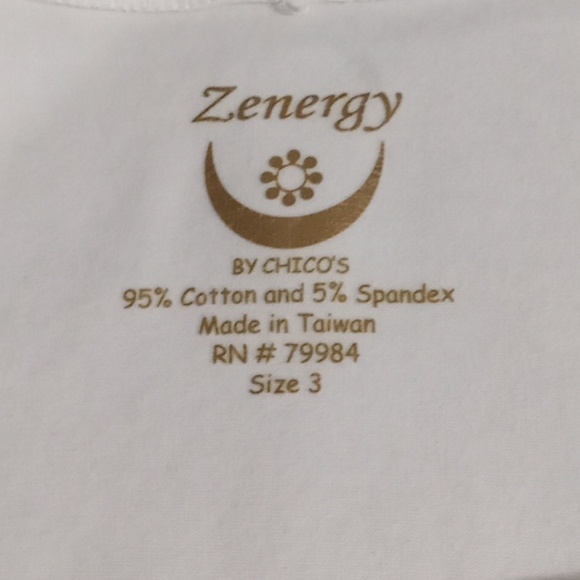 Zenergy by Chicos women's top - Picture 6 of 6